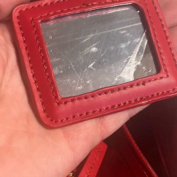 Joy and Iman Red Crossbody Purse NEW Without Tags - Picture 9 of 14